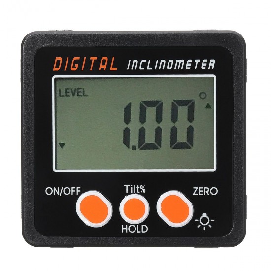 0.05 Spirit Level Digital Inclinometer Protractor Angle Finder Gauge Meter Bevel