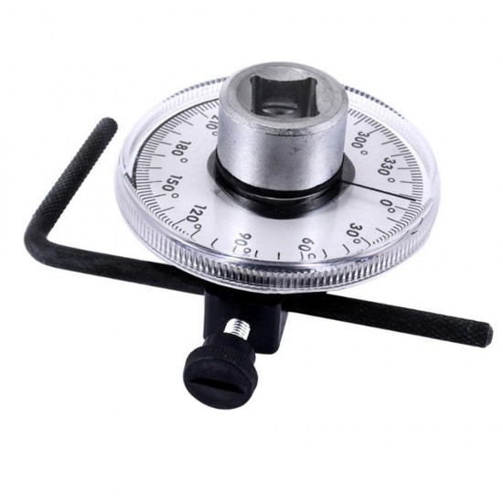 1/2'' Adjustable Drive Angle Gauge Torque Wrench Meter Measure Car Garage Tool 1/2'' Adjustable Drive Angle Gauge Torque Wrench Meter Measure Car Garage Tool