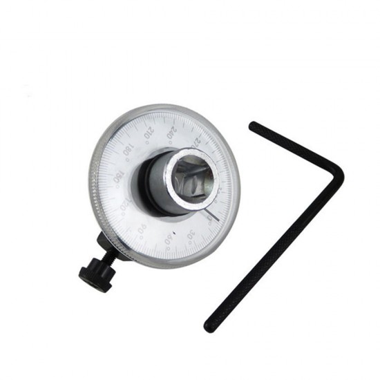 1/2'' Adjustable Drive Angle Gauge Torque Wrench Meter Measure Car Garage Tool 1/2'' Adjustable Drive Angle Gauge Torque Wrench Meter Measure Car Garage Tool