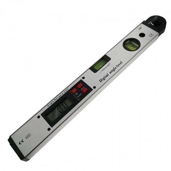 400mm 16 inch Electronic Protractor 0-225 Degree Digital Angle Level Meter Gauge Electronic Protractor With LCD Display 400mm 16 inch Electronic Protractor 0-225 Degree Digital Angle Level Meter Gauge Electronic Protractor With LCD Display