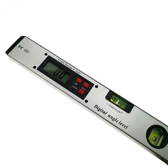 400mm 16 inch Electronic Protractor 0-225 Degree Digital Angle Level Meter Gauge Electronic Protractor With LCD Display