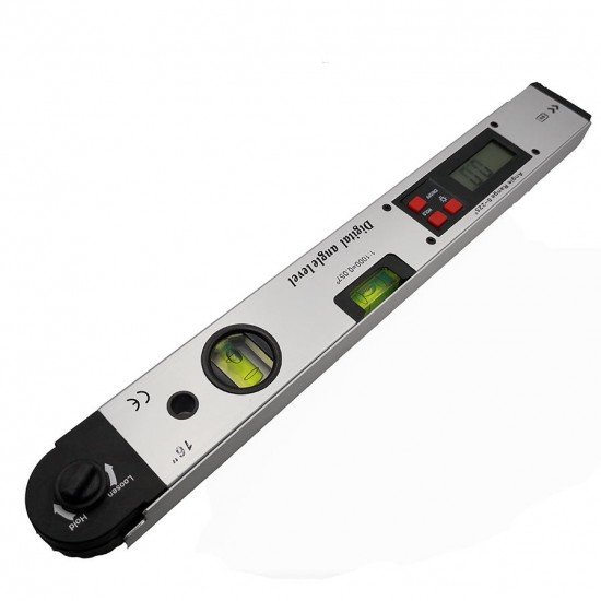 400mm 16 inch Electronic Protractor 0-225 Degree Digital Angle Level Meter Gauge Electronic Protractor With LCD Display