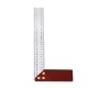 90 Degree Square Feet Mahogany Handle Thickened Stainless Steel Square Ruler Protractor 300MM Tool Accessories