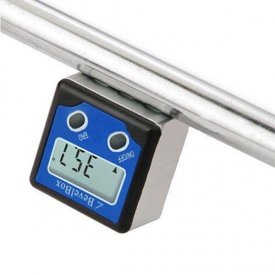 BB-180 360 Degree Digital Mini Bevel Box Angle Gauge Meter Protractor Magnets Base Inclinator Level Tool