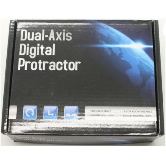 DXL360S High-precision Dual Axis Digital LCD Angle Protractor Dual-axis Angle Level Gauge with 5 Side Magnetic Base DXL360S High-precision Dual Axis Digital LCD Angle Protractor Dual-axis Angle Level Gauge with 5 Side Magnetic Base