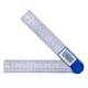 Digital Protractor 200mm 7 Inch Digital Angle Finder Protractor Ruler Meter Inclinometer Goniometer Level Electronic Angle Gauge