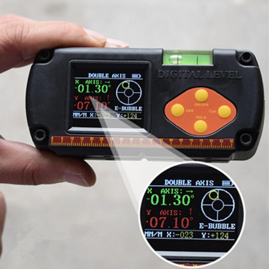 Protractor Inclinometer Dual Axis Level Measure Box Angle Ruler Elevation Meter DAX Digital Level Base Accuracy LV-DAX 0.1 Degree Protractor Inclinometer Dual Axis Level Measure Box Angle Ruler Elevation Meter DAX Digital Level Base Accuracy LV-DAX 0.1 Degree