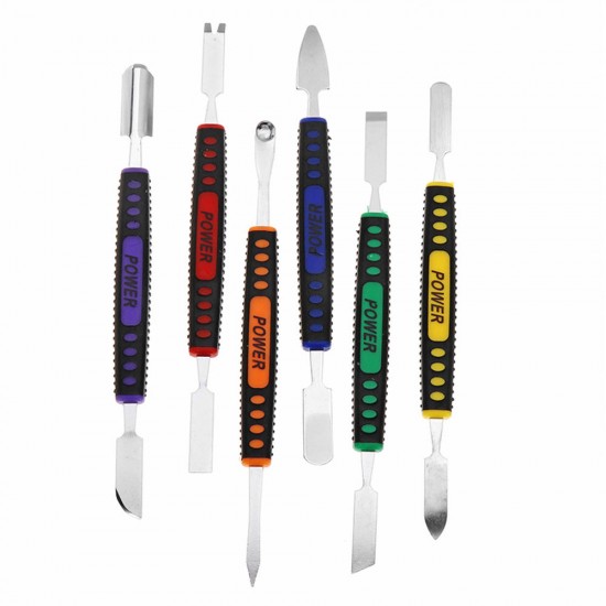 6Pcs High Quality Metal Repair Tool Opening Pry Professional Mobile Phone Disassemble Tool Spudger for iPhone 6Pcs High Quality Metal Repair Tool Opening Pry Professional Mobile Phone Disassemble Tool Spudger for iPhone