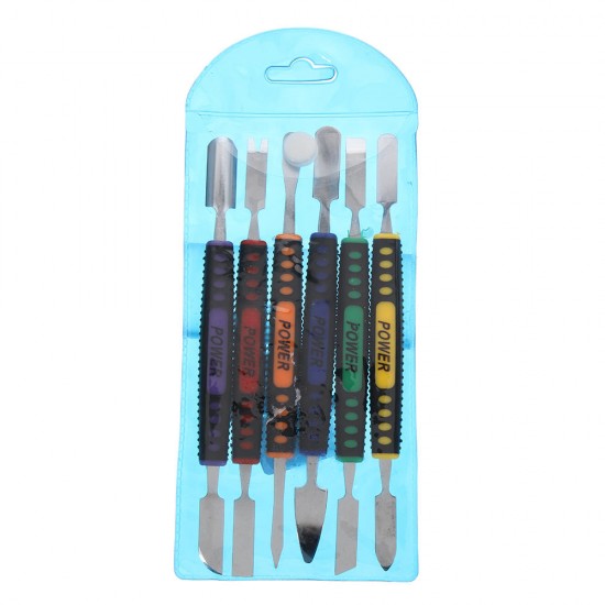 6Pcs High Quality Metal Repair Tool Opening Pry Professional Mobile Phone Disassemble Tool Spudger for iPhone 6Pcs High Quality Metal Repair Tool Opening Pry Professional Mobile Phone Disassemble Tool Spudger for iPhone