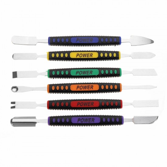 6Pcs High Quality Metal Repair Tool Opening Pry Professional Mobile Phone Disassemble Tool Spudger for iPhone 6Pcs High Quality Metal Repair Tool Opening Pry Professional Mobile Phone Disassemble Tool Spudger for iPhone