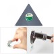 BST-005 Triangular Soft Stainless Steel Shrapnel Mobile Phone Rear Cover Pry Opening Tool Repair Hand Tool Super Thin
