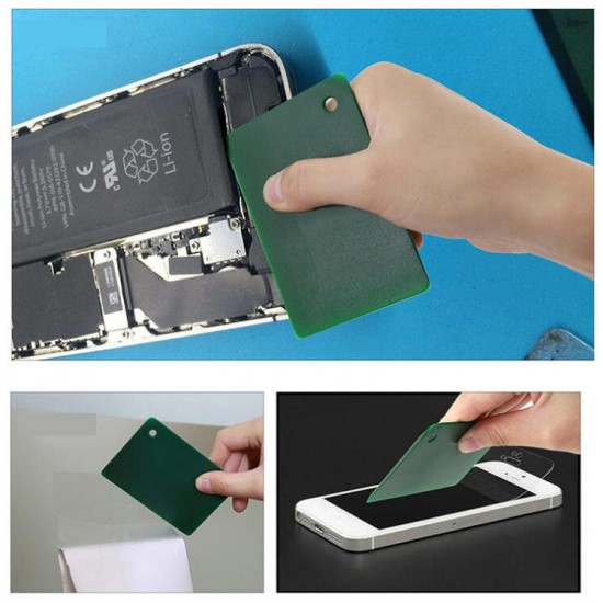 BST-113 Green Disassembly Card Plastic PC Skid Auto Film Tool Scraper Disassembly Maintenance Skid Phone Pry Opening Tool