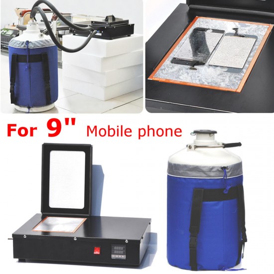 FS-06 Nitrogen Frozen Separator LCD Separating Machine for 9inch Mobile Phone