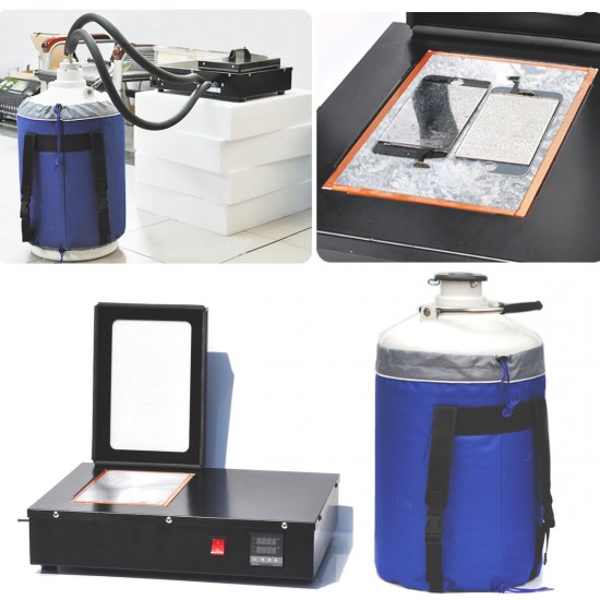 FS-06 Nitrogen Frozen Separator LCD Separating Machine for 9inch Mobile Phone