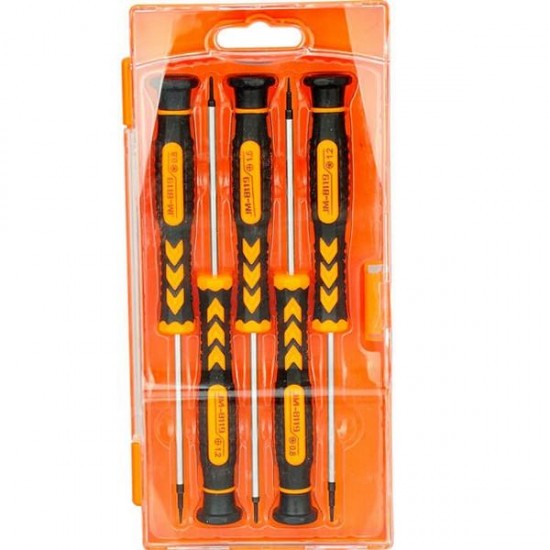 JM-8121 5 in 1 Professional Screwdriver Set Pentalobe Phillips Repair Tool Kit for Iphone Samsung