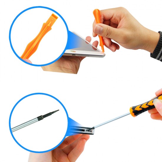 JM-8145 5 In 1 Phone Opening Pry Tool Kit Multifunctional Electronic Screwdriver Repair Tools JM-8145 5 In 1 Phone Opening Pry Tool Kit Multifunctional Electronic Screwdriver Repair Tools