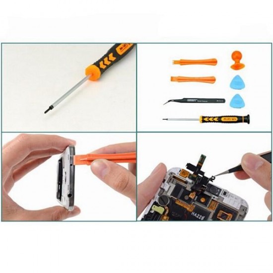 JM-S81 Multi-purpose Repair Removal Opening Tools Set for Samsung Galaxy Phone JM-S81 Multi-purpose Repair Removal Opening Tools Set for Samsung Galaxy Phone