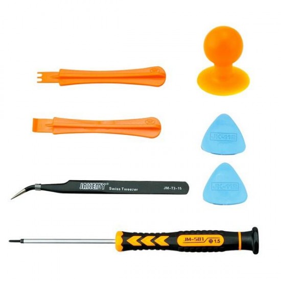 JM-S81 Multi-purpose Repair Removal Opening Tools Set for Samsung Galaxy Phone JM-S81 Multi-purpose Repair Removal Opening Tools Set for Samsung Galaxy Phone