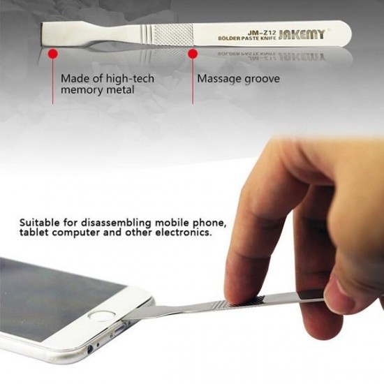 JM-Z12 Spudger Mobile Phone Repair Tool Memory Metal Tin Scraping Mixing JM-Z12 Spudger Mobile Phone Repair Tool Memory Metal Tin Scraping Mixing