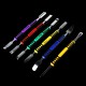 6Pcs Dual Ends Metal Spudger Set Phone Pry Opening Repair Tool Kit Hand Tool Sets for iPhone for iPad Tablet Mobile Phone 6Pcs Dual Ends Metal Spudger Set Phone Pry Opening Repair Tool Kit Hand Tool Sets for iPhone for iPad Tablet Mobile Phone