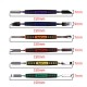 6Pcs Dual Ends Metal Spudger Set Phone Pry Opening Repair Tool Kit Hand Tool Sets for iPhone for iPad Tablet Mobile Phone 6Pcs Dual Ends Metal Spudger Set Phone Pry Opening Repair Tool Kit Hand Tool Sets for iPhone for iPad Tablet Mobile Phone