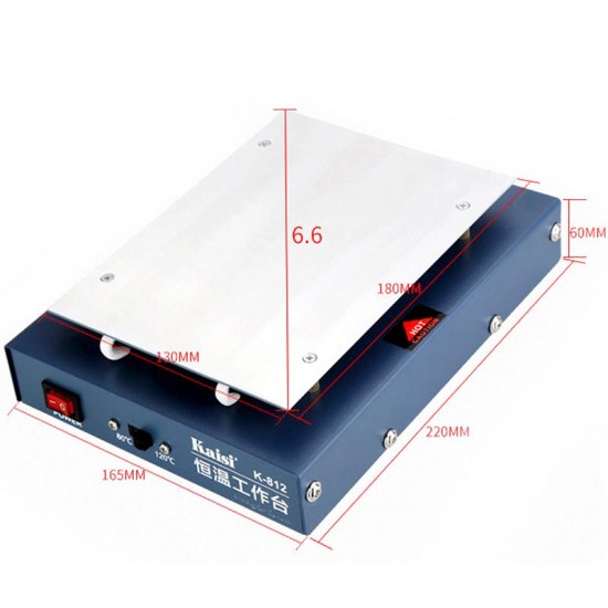 812 7inch Thermostat Heating Machine Mobile Phone Repair LCD Screen Open Separator Desoldering Station for iPhong Samsung 812 7inch Thermostat Heating Machine Mobile Phone Repair LCD Screen Open Separator Desoldering Station for iPhong Samsung