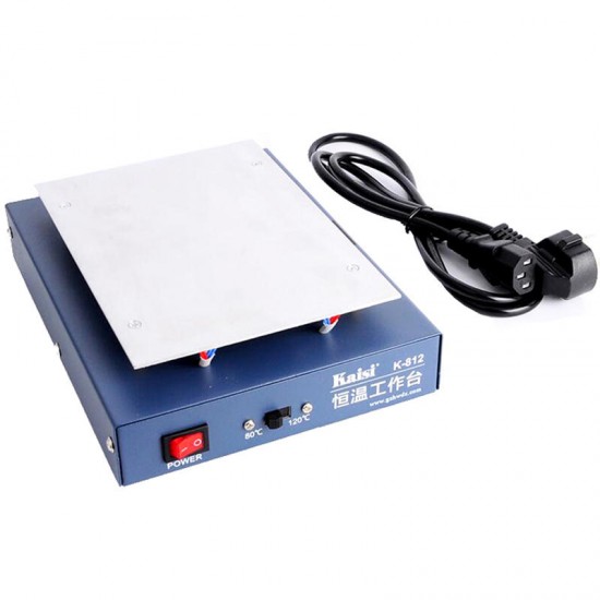 812 7inch Thermostat Heating Machine Mobile Phone Repair LCD Screen Open Separator Desoldering Station for iPhong Samsung