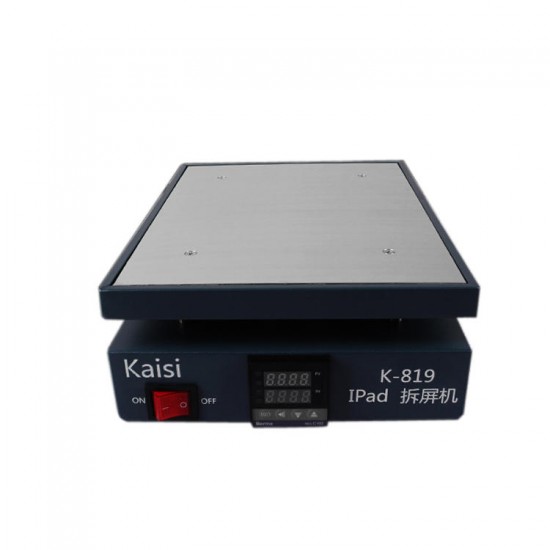 K-819 LCD iPad Phone Screen Separator Heating Platform Plate Glass Removal Phone Repair Machine 12inch 260W K-819 LCD iPad Phone Screen Separator Heating Platform Plate Glass Removal Phone Repair Machine 12inch 260W