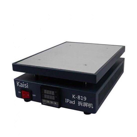 K-819 LCD iPad Phone Screen Separator Heating Platform Plate Glass Removal Phone Repair Machine 12inch 260W K-819 LCD iPad Phone Screen Separator Heating Platform Plate Glass Removal Phone Repair Machine 12inch 260W