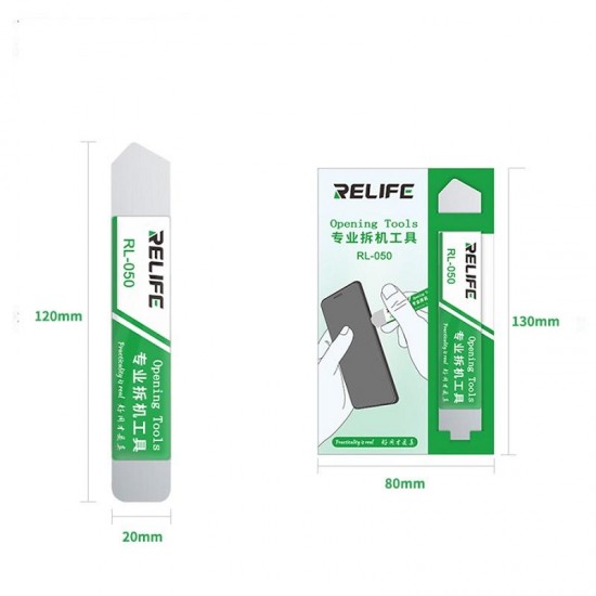 RL-050 Professional Phone Pry Opening Tool Separating LCD Screens Disassembling Mobile Phones Cable Connectors RL-050 Professional Phone Pry Opening Tool Separating LCD Screens Disassembling Mobile Phones Cable Connectors