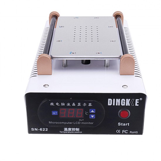 SN-622 220V LCD Screen Separator Heating Platform Plate Glass Removal Phone Repair Machine Auto Heat Smooth Plate SN-622 220V LCD Screen Separator Heating Platform Plate Glass Removal Phone Repair Machine Auto Heat Smooth Plate