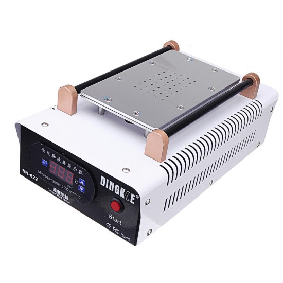 SN-622 220V LCD Screen Separator Heating Platform Plate Glass Removal Phone Repair Machine Auto Heat Smooth Plate SN-622 220V LCD Screen Separator Heating Platform Plate Glass Removal Phone Repair Machine Auto Heat Smooth Plate