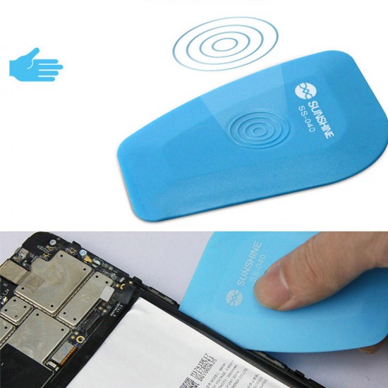 SS-040 Anti-static Phone Dismantling Tools Battery Teardown Card Four-corner Curved Design Mobile Phone Pry Opening Tool SS-040 Anti-static Phone Dismantling Tools Battery Teardown Card Four-corner Curved Design Mobile Phone Pry Opening Tool