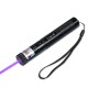 405nm IPX67 Zoomable Button Switch Laser Pointer Pen Adjustable Visible Beam Waterproof Purple UV Light