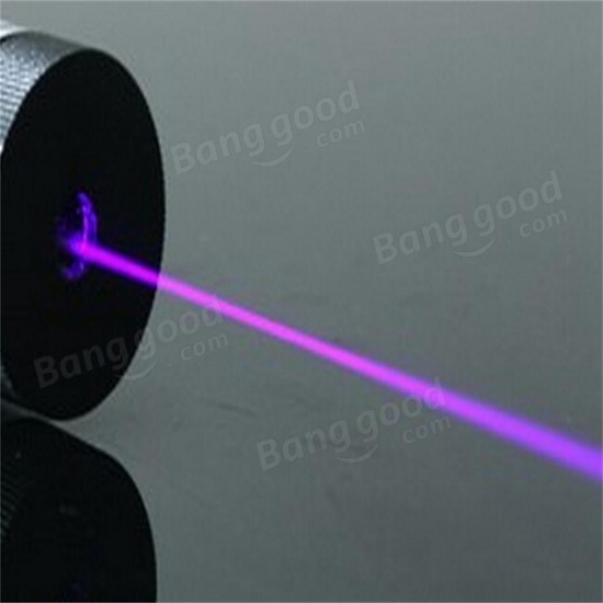 PL02 LT-850 405nm Violet Purple Light Laser Pointer Flashlight 1*16340 1mw