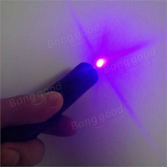 PL03 303 405nm Adjustable Purple Beam Laser Pointer 1mw