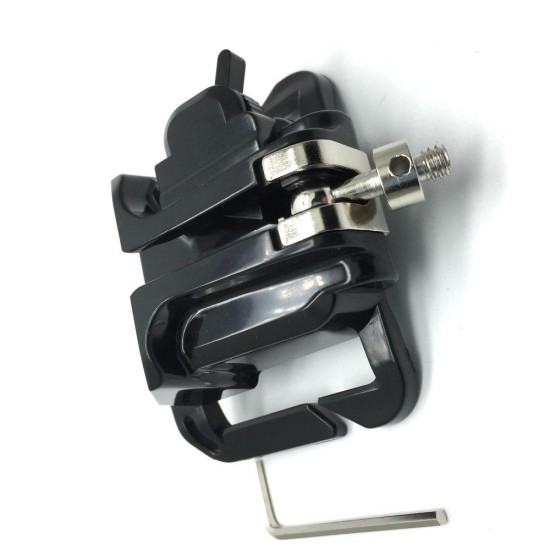 1/4 inch Quick Release Plate Camera Waist Belt Buckle Hook Mount Hanger Holder for Canon Nikon DSLR