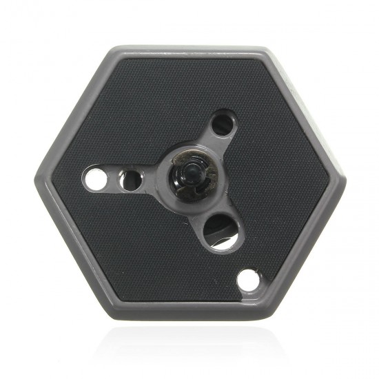 Hexagonal Quick Release Plate with 1/4 Inch Screw For Manfrotto Hexagonal Quick Release Plate with 1/4 Inch Screw For Manfrotto