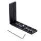PU3038B Quick Release L Plate Bracket Base Holder for MOZA/DJI/Zhiyun/Nebula 3-Axis Stabilizer PU3038B Quick Release L Plate Bracket Base Holder for MOZA/DJI/Zhiyun/Nebula 3-Axis Stabilizer