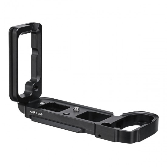 Quick Release L-Bracket Plate Camera Grip For Sony A7R III A7III A9 DSLR Camera