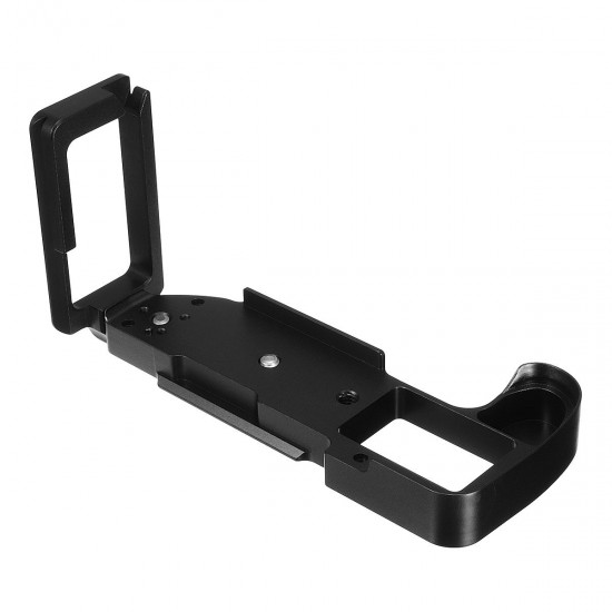 Quick Release L Plate Bracket with Hand Grip For Fuji Fujifilm X H1 XH1