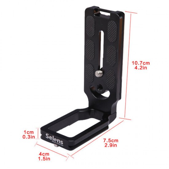 L-M Camera Holder Connection Plate Mount Photography Accessory for Tripod Ballhead L-M Camera Holder Connection Plate Mount Photography Accessory for Tripod Ballhead