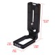 L-M Camera Holder Connection Plate Mount Photography Accessory for Tripod Ballhead L-M Camera Holder Connection Plate Mount Photography Accessory for Tripod Ballhead