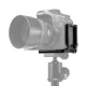 L-M Camera Holder Connection Plate Mount Photography Accessory for Tripod Ballhead L-M Camera Holder Connection Plate Mount Photography Accessory for Tripod Ballhead