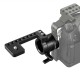 1594 EVF Mount LCD Monitor L Bracket with Clamp for BMVA/ SmallHD 502HD/Zacuto Gratical HD Monitor