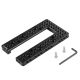 1975 Top Mount U Plate for Sony FS7 FS7II U-Shape Plate Compatible with FS7 Handle With 1/4 3/8 inch Screw Holes