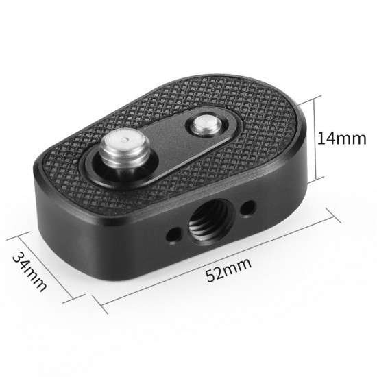 2263 DSLR Camera Plate Rig Heli-coil Insert Protection Mounting Plate for DJI Ronin S with Arri Locating Holes 2263 DSLR Camera Plate Rig Heli-coil Insert Protection Mounting Plate for DJI Ronin S with Arri Locating Holes