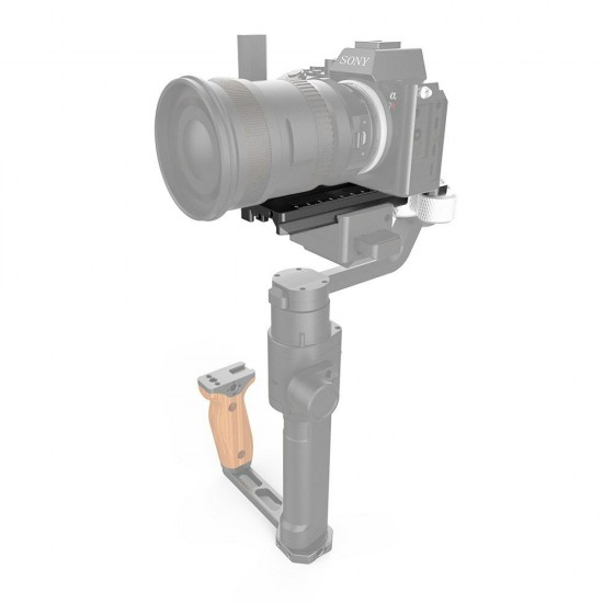 2308 Counterweight Mounting Plate With 1/4''-20 Threaded Holes for DJI Ronin S Gimbal Stabilizer Quick Release Plate 2308 Counterweight Mounting Plate With 1/4''-20 Threaded Holes for DJI Ronin S Gimbal Stabilizer Quick Release Plate