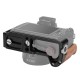 2387 M50 L Plate L-Bracket for Canon EOS M50 Camera With Wooden Handle Grip Arca Style Quick Plates 2387 M50 L Plate L-Bracket for Canon EOS M50 Camera With Wooden Handle Grip Arca Style Quick Plates