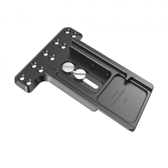 2402 Camera Quick Release Plate Counterweight Mounting Plate for Crane 3 Lab Handheld Stabilizer Gimbal for Video Shooting Balance